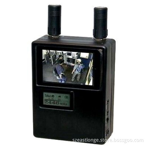 Est-404a Hidden Portable Wireless Camera Scanner 900mhz , Pinhole Camera Detector For Spy